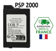 Batterie pour Sony PSP 2000 SLIM & LITE  2000 3000 2004 3004  - 1200 mah neuve. Batterie price