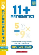 Tracey Phelps 11+ Mathematics Practice and Assessment for the CEM Test A (Poche) Mathematics price