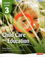 CACHE Level 3 in Child Care and Education Student Book by Pearson 24HRS DISPATCH Child soin Books price