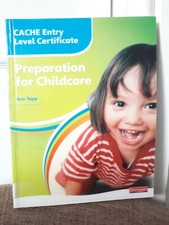 CACHE Entry Level Certificate in Preparation for Childcare  Book (Like New) Child soin Books price