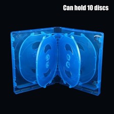 Boîte de rangement CD plastique 10 disques pour étuis pour blu-ray et DVD - Cd et dvd disques price