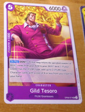 ONE PIECE WINGS OF CAPTAIN ENGLISH CARD GAME CARTE GILD TESORO OP06-071 EN NM English price