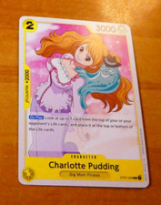 ONE PIECE ENGLISH CARD GAME CARTE CHARLOTTE PUDDING ST07-008 ST EN NEW NEUF English price