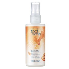 Spray APAISANT & Déodorant Sorbet Papaye SOIN des Pieds Foot WORKS AVON Foot soin price