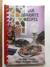 1997 Saint Thomas, Pennsylvania Methodist Church Cookbook. Spiral bound. 150 pgs Religious Books price