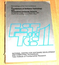 Foundations of Software Technology and Theoretical Computer Science, First! Science - Informatics et technologie price