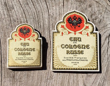 Eau De Cologne Russe - Lot de 10  Etiquettes  ! Eau de Cologne et Rose eau price