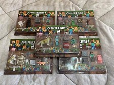 Large Minecraft Action Figures Set With Box Action Figures price