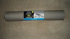 Athletic Works Yoga Mat Steel Gray 68" x 24" x 3mm Soft Cushioned Support - New Pilates Mat price