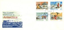 New Zealand  1984 FDC  Antarctic Research Geology Biology Meteorology Biology price