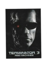 2003 TERMINATOR 3 RISE of the MACHINES P1 PROMO CARD COMIC IMAGES FREE SHIPPING Thé machines price