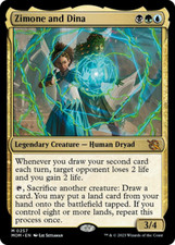 mtg magic Zimone and Dina march of the machines ENGLISH Zimone et Dina 2 availab Thé machines price