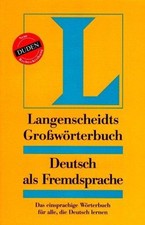 Gros Dictionnaire Allemand Comme Langue Étrangère Broché Foreign Language Reference et Resource dictionnaires price