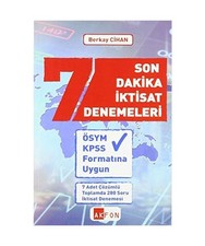 Son Dakika ?ktisat Denemeleri: ÖSYM KPSS Format?na Uygun, Berkay Cihan KPSS price