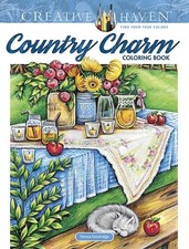Teresa Goodridge Creative Haven Country Charm Coloring Book (Poche) Littérature anglaise price