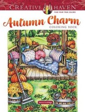 Teresa Goodridge Creative Haven Autumn Charm Coloring Book (Poche) Littérature anglaise price