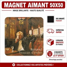 Magnet Frigo Renaud Boucan d'enfer 5x5 cm Fridge Magnet Fridge Magnet price