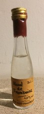 Mignonnette ancienne old mini bottle Eau de vie de framboise de Fougerolles Eau Bottle price