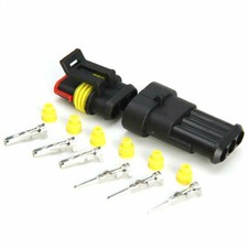 Cosse électrique 3 broches - Fiche connecteur prise électrique auto moto NEUF Électrique moto price