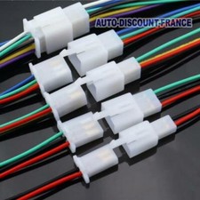 Connecteur fiche prise électrique auto moto bateau  2,3,4,6,9 broches Électrique moto price