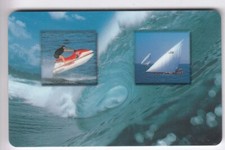 ASIE  TELECARTE / PHONECARD .. DUBAI / E.A.U 30DH SCOOTER BATEAU 0415 CHIP/PUCE Scooter price