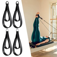 2x Sangles à anneaux en D Poignée Gymnastique Pilates Sangles à double boucle Pilates bague price