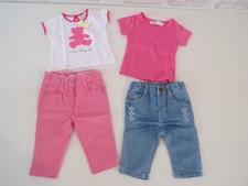 Jean et T-shirt - bébé fille 3 mois - Printemps / été (340) - Comme neufs Bébé t-shirt price