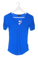 BEBE T-shirt col en V Dames Haut T EU 36 bleu style décontracté Bébé t-shirt price