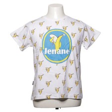 Uniquement Bebe, T-shirt, taille : L, blanc/jaune/bleu, imprimé, homme #dFY Bébé t-shirt price