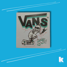 KansoLab - 000005 - Sticker autocollant Vans skate - 5 x 5cm Skates price