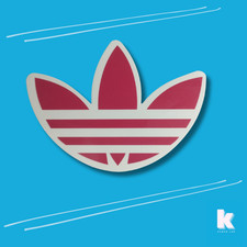 KansoLab - 000025- Sticker autocollant adidas skate - 5 x 5cm Skates price