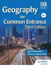 Geography for Common Entrance Third Edition, Widdowson, John, Used; Good Book Geography price