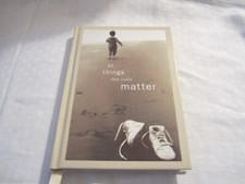 50 Things That Really Matter - A Gift Book from Hallmark (2002) Family Health Books price