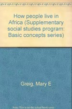 How people live in Africa (Supplementary social studies program: Basic concepts Social Studies price