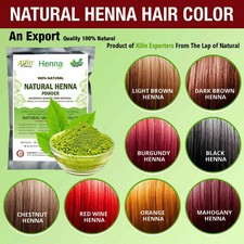 Couleur des cheveux au henné - Teinture pour cheveux au henné 100 % biologiqu... Hair Dye price