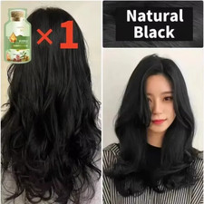 100Ml Natural Herbal Hair Dye Shampoo 3 in 1 Change Hair Color Gray Hair to Dark Hair Dye price