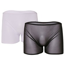 Hommes Transparent Boxer Slip Culotte Maille sous-Vêtement Renflement Pochette Boxer homme price