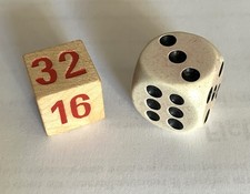 lot de 2 des de remplacement pour backgammon Backgammon price