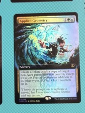 Mtg SOS Strixhaven — Applied Geometry — Extended NM FOIL Geometry price