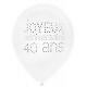 Ballons 40 Ans Joyeux Anniversaire Ballons price
