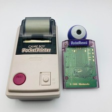 Nintendo GameBoy Pocket Printer Pocket Camera Clear Purple Fonctionne Occasion Printer accessoire price