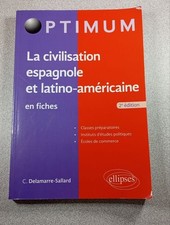 La civilisation espagnole et latino-américaine | C. Delamarre-Sallard | Bon état Littérature latino-américaine price