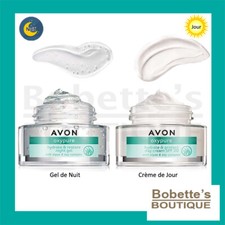 OXYPURE AVON Crème Confort Visage HYDRATANTE JOUR ou GEL NUIT aux Algues & Soja Crèmes de nuit price