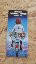 CATALOGUE/BROCHURE LES VELOS ENFANTS ET JUNIORS PEUGEOT 1981 Vélos enfant price