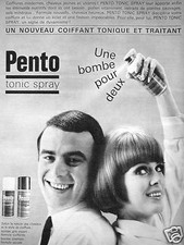 PUBLICITÉ PENTO TONIC SPRAY UN NOUVEAU COIFFANT TONIQUE ET TRAITANT Spray coiffant price