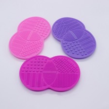 2 Pcs Nettoyeur Pinceaux Maquillage Éponge Tampons Démaquillants De Maquillage démaquillants price