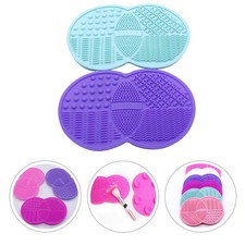 2 Pcs Tampon De Nettoyage Brosse Eponge Maquillage Tampons Démaquillants Maquillage démaquillants price
