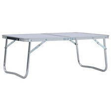 Table Pliable de Camping Marron Aluminium Jardin Randonnée Pique-nique vidaXL Table de camping & pique-nique price