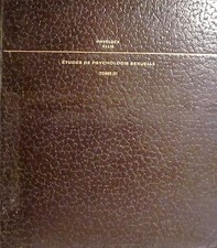 ELLIS HAVELOCK. Etudes de Psychologie sexuelle. 1964. Tome 3. Le Livre Précieux Livres de psychologie price