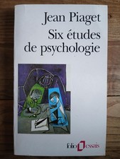 JEAN PIAGET - SIX ETUDES DE PSYCHOLOGIE - FOLIO ESSAIS POCHE 1991 Livres de psychologie price